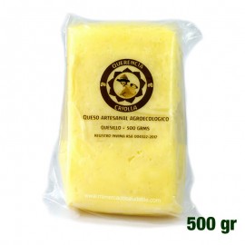 Queso Artesanal 500 gr QUERENCIA CRIOLLA agroecológico tipo quesillo
