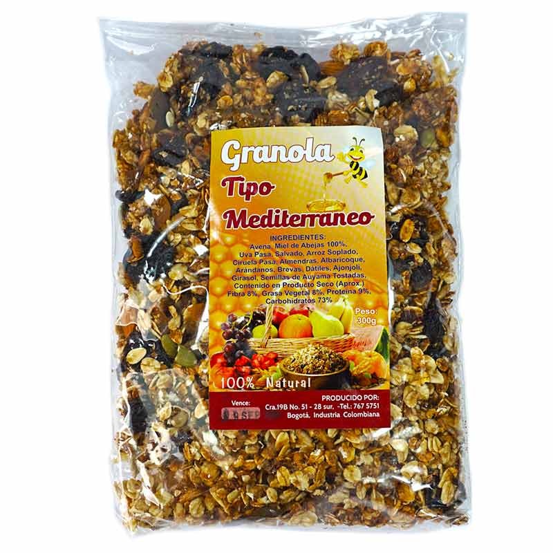 Granola Tipo Mediterráneo 300 gr Especialidades Alemanas