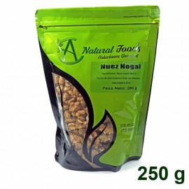 Nuez del Nogal Mariposa Entera 250 gr Natural Foods, sin sal, sin aditivos.