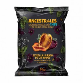 Papas Fritas Nativas 30 gr Ancestrales Chips - Estrella Morada de los andes