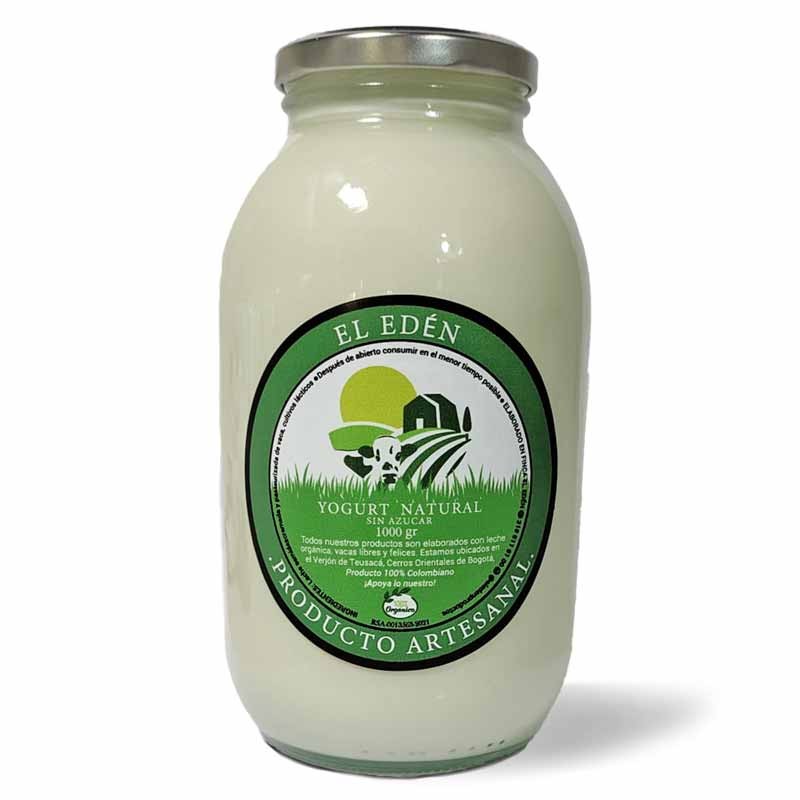 Yogourt natural 1000 gr El Eden Artesanal