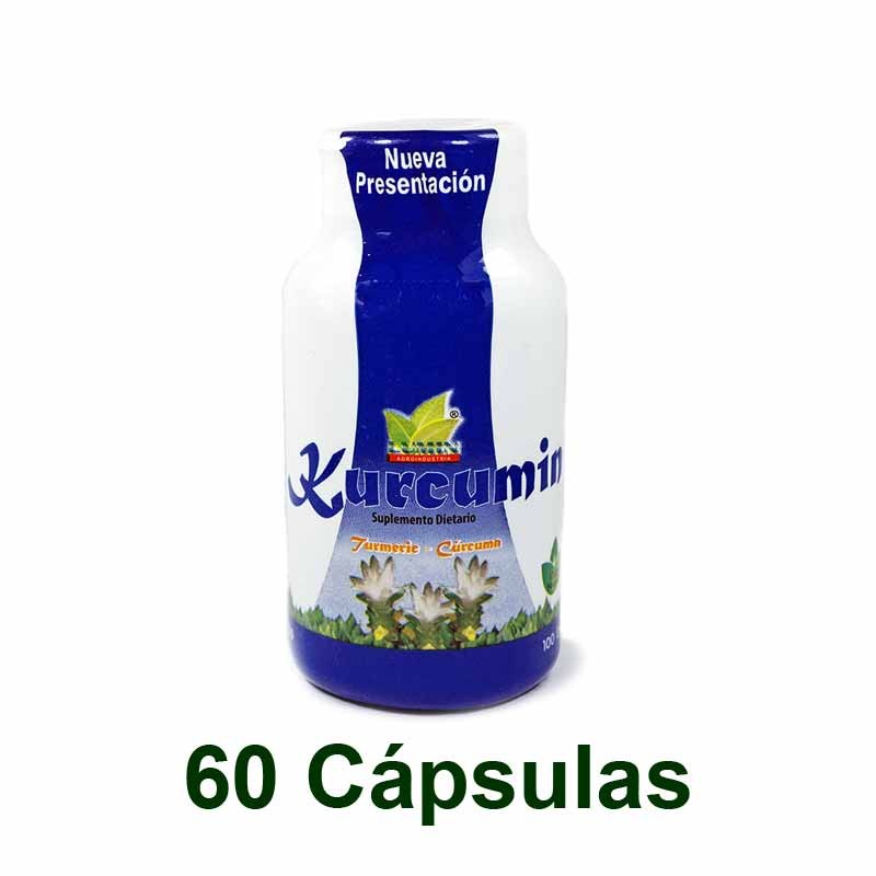 Cúrcuma 60 Capsulas orgánica  Lumin