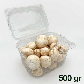 Champiñones Enteros Frescos caja 500gr