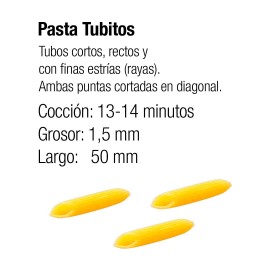 Pasta Tubos La Penna Rigata 500 gr orgánica Armando - detalle