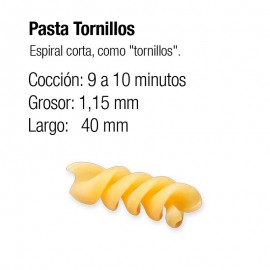Pasta Tornillo IL Fusillo 500 gr trigo orgánico Armando - Detalle