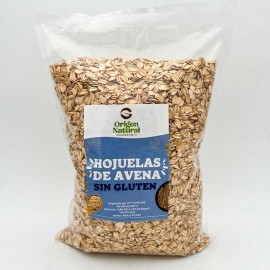 Avena Sin gluten 1 Kg Origen Natural en Hojuelas