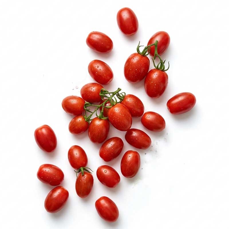 Tomates Cherry tipo Uvalina Rojo caja x 500 gr
