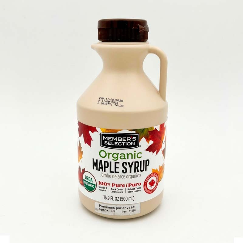 Maple Syrup orgánico 500 ml de Canada