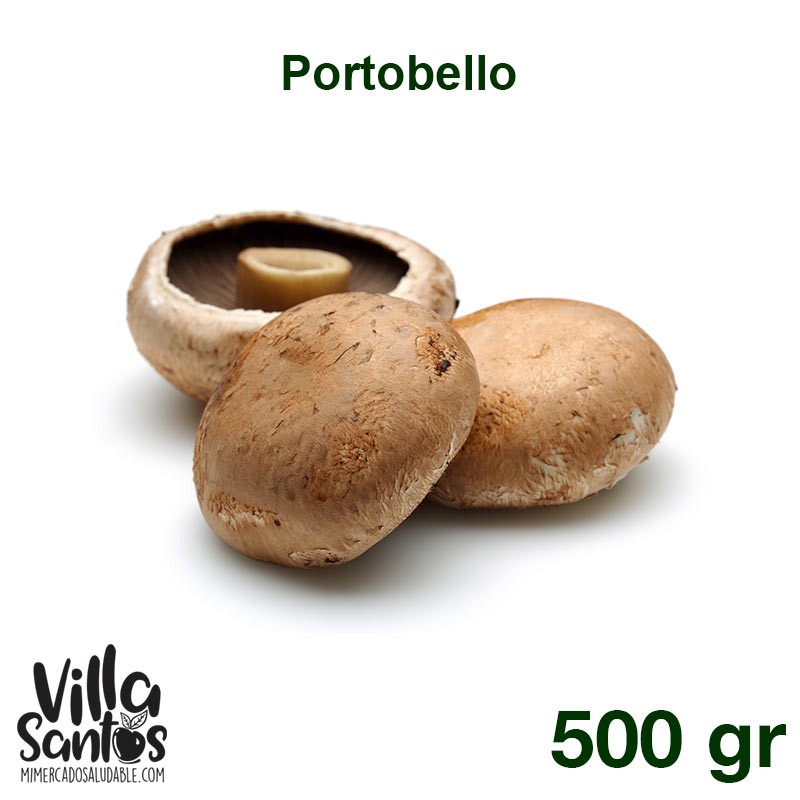 Portobello Entero Caja 500 gr x uni Fresco