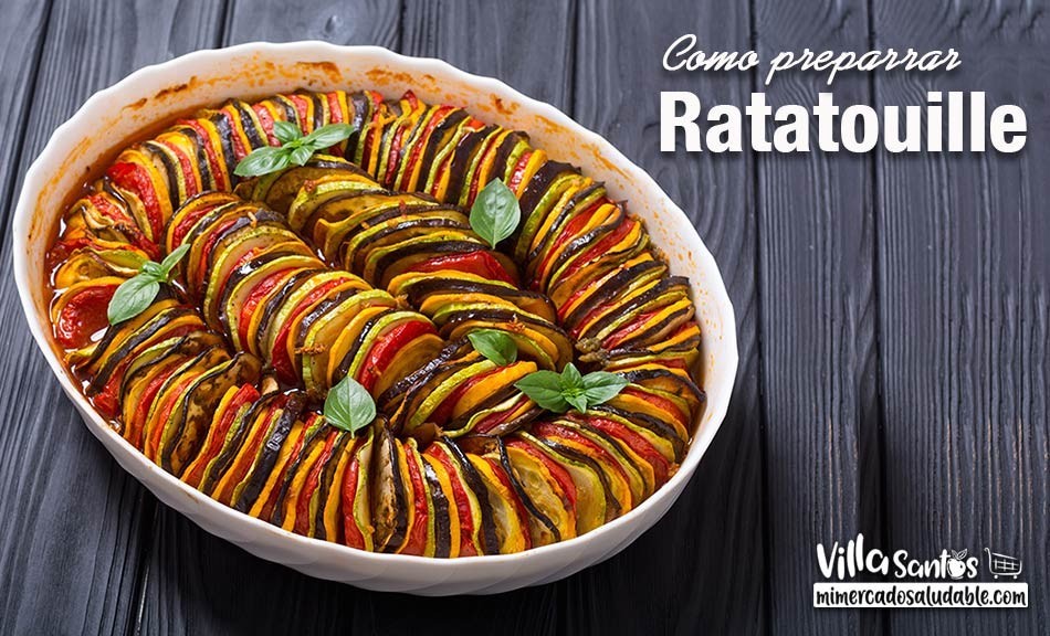 Ratatouille, Deliciosas verduras al horno