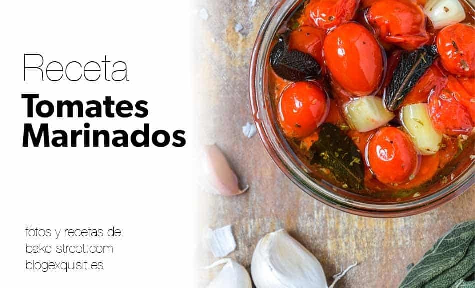 Receta Tomates Marinados